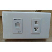 Ổ cắm mạng điện Panasonic, Ổ cắm mạng RJ45 cat6, mặt wallplate, nhân điện Panasonic