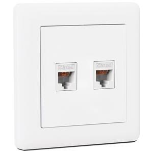 Ổ cắm mạng đôi CAT5E BR044201