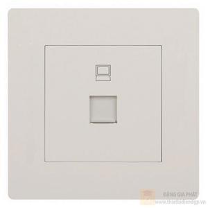Ổ cắm mạng đơn cat5e WGMT1RJ5 Muse Hager