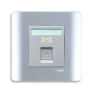 Ổ cắm mạng đơn Schneider Cat6 Zencelo Series E8431RJS_6_SA_G19