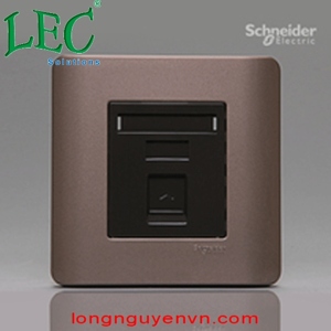 Ổ cắm mạng đơn Schneider Cat6 Zencelo Series E8431RJS_6_SZ_G19
