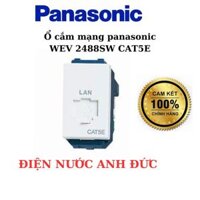 Ổ cắm mạng panasonic wide WEV 2488SW Cat5e