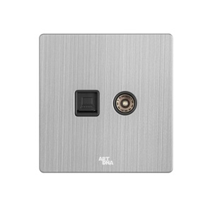 Ổ cắm mạng + Tivi Artdna A69-E0203
