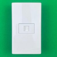 Ổ Cắm Máy Tính, Ổ Cắm Mạng 8 Dây CAT6 Có Màng Che Sino Dòng S18CC - Hàng Ghép S18CC31RJ6