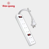 Ổ cắm nối dài Điện Quang ĐQ 001A-01 (6 lỗ 2 chấu) 2M 5M