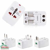Ổ cắm – Phích cắm chuyển đổi du lịch quốc tế – Universal Travel AC Adapter