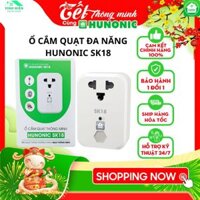 Ổ Cắm Quạt Đa Năng SK18 HUNONIC wifi , Điều Khiển Mọi Loại Quạt Từ Xa qua điện thoại
