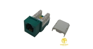 Ổ cắm thoại RJ11 Keystone Jack Dintek Cat.3 Unshielded 1305-01007