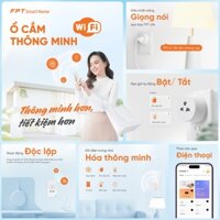 Ổ cắm thông minh Wifi - FPT SmartHome