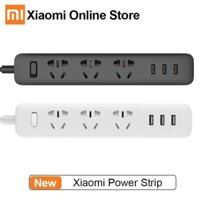 Ổ cắm thông minh Xiaomi Power Strip có 3 cổng USB (lỗ tròn)