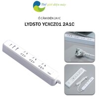Ổ cắm tích hợp sạc nhanh Lydsto 2A1C/ Xiaomi Power Strip 2A1C - Bảo hành 3 Tháng