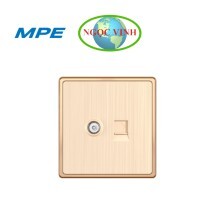 Ổ cắm TV + mạng LAN MPE S7TV/LAN