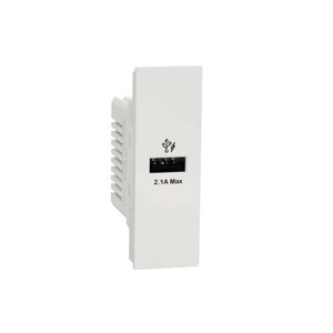 Ổ cắm USB type A 2.1A size S M3T_USB_WE