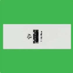 Ổ cắm USB type A 2.1A size S M3T_USB_WE