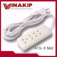 Ổ cắm vinakip 4-6-9 ngã có dây 3m