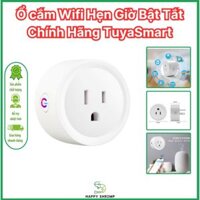Ổ cắm Wifi Chính Hãng Tuyasmart | Ổ cắm Wifi Hẹn Giờ Bật Tắt Dùng App Cozy Life hoặc Smart Life