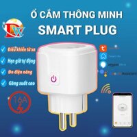 Ổ Cắm Wifi Điều Khiển Từ Xa 15A TUYA ,SMART LIFE công tắc điều khiển từ xa qua điện thoại Wifi 3g 4g, ổ cắm hẹn giờ