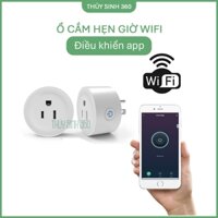 Ổ Cắm Wifi Hẹn Giờ Thông Minh Bật Tắt Qua Điện Thoại - Hẹn Giờ Đèn, Co2 Bể Thủy Sinh