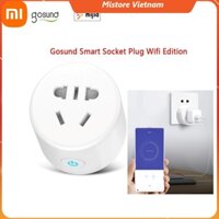 Ổ cắm wifi thông minh Xiaomi Gosund CP1 tắt mở bằng điện thoại hẹn giờ tắt mở