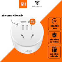 Ổ cắm wifi thông minh Xiaomi điều khiển từ xa bằng điện thoại,kết nối hẹn giờ tắt mở, đo điện năng tiêu thụ [Gen 2]