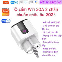 Ổ cắm WIFI/Zigbee Smart Life model 2024 thống kê điện tiêu thụ