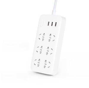 Ổ cắm xiaomi mi power strip 6 cổng 3 usb