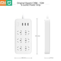 Ổ cắm Xiaomi ZMI GOME 6 cổng 3 USB MI Power strip lỗ tròn