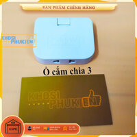 Ổ cắm xoay gấp gọn – Phích Cắm Điện Chia 1 Ra 3 ổ – hàng tốt – phích cắm chia điện an toàn – ổ điện đa năng chống cháy