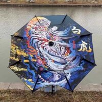 Ô Câu Cá 2 Tầng Cao Cấp Bạch Hổ Chống Tia UV Cực Tốt, Ô Dù Che Nắng Mưa Thiết Kế 3D Tinh Xảo OCC01 - Sanami Fishing - đạ