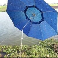 Ô Câu Cá Ô Dù Che Nắng Che Mưa 1m8 Xoay 360 bóng Nước Và Dọc Dưa