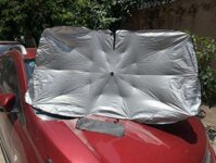Ô chắn nắng kính lái chống nóng cho xe ô tô – Phản quang – Thao tác nhanh – Gấp gọn ZD68
