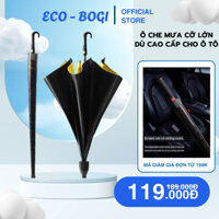 Ô Che Mưa Cỡ Lớn, Dù Cao Cấp Chuyên dụng Ô tô Có Vỏ Rút, 8 Nan To Chống Rỉ, Chống Gió Lật Có Vỏ Bọc Mở Tự Động - Eco