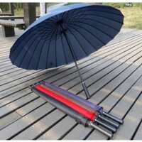 Ô Che Mưa Loại To 24 Nan Cán Dài Chống Lật, Dù Che Mưa, Dù Đi Mưa Size To, Siêu Cứng Cáp Và Chắc Chắn