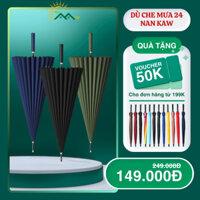 Ô Che Mưa Loại To 24 Nan, Dù KAW Che Mưa, Dù Đi Mưa Siêu To, Siêu Cứng, Chắc Chắn, Chống Tia UV, Không Bị Lật [BH 1 - 1]