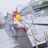 Ô che mưa trong suốt