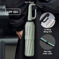 Ô che nắng móc treo balo chống tia UV UPF 50+ tự động đóng mở