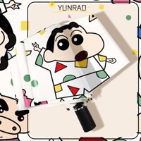 Ô che nắng YUNRAO, Ô dù bút chì gấp đôi Shin-chan, Phim hoạt hình chống tia cực tím có thể gập lại 8 sườn ô mưa dành cho nữ Cô gái