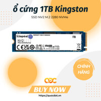 Ổ cứng 1000GB Kingston SSD NV2 M.2 2280 NVMe (SNV2S/1000G)