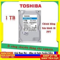 Ổ cứng 1TB TOSHIBA chuyên Camera bảo hành FPT 36 tháng