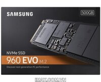 Ổ cứng 500GB SSD Samsung 960 EVO PCIe NVMe M.2 2280