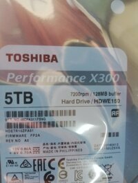 Ổ cứng 5T Toshiba X300 Performance