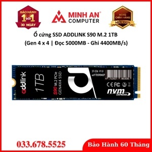 Ổ cứng Addlink S90 2TB M.2 PCI-E 4.0×4