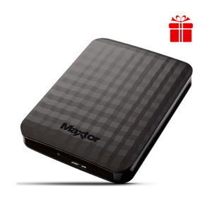 Ổ cứng cắm ngoài Maxtor M3 - 1TB, USB 3.0, 2.5 inch