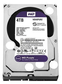 Ổ cứng Camera 4TB HDD WESTERN PURPLE WD40PURZ