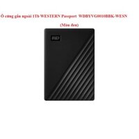 Ổ cứng di động 1Tb WESTERN Passport WDBYVG0010BBK-WESN (Màu đen)