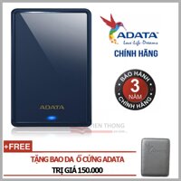 Ổ cứng di động 3.0 1TB ADATA HV620S  + Tặng bao da dây rút Adata