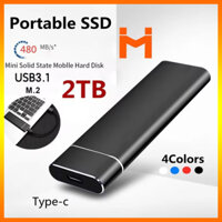 Ổ Cứng Di Động 4TB 8TB 16TB 32TB USB 3.0 SSD Tốc Độ Cao Cho Laptop / Máy Chiếu / Điện Thoại