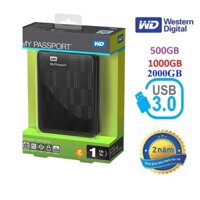 Ổ Cứng di động 500GB -1TB -2TB Western My PASSPORT USB 3.0 bảo hành 24 tháng
