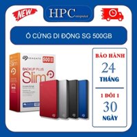 Ổ CỨNG DI ĐỘNG 500GB HDD SEAGATE BACKUP SLIM 2.5'' USB 3.0