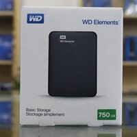 Ổ cứng di động 750GB WD Elements